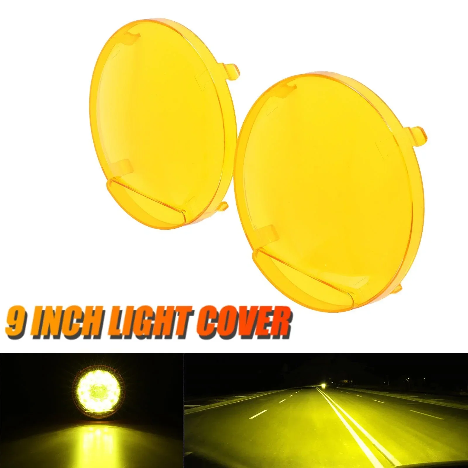 (2pcs/set) 9 INCH 270W 37776LM 360-PRO Series Custom Lens Offroad LED Driving Lights+Amber/Black Covers(Optional) for JEEP WRANGLER JL JK TJ - Image 25