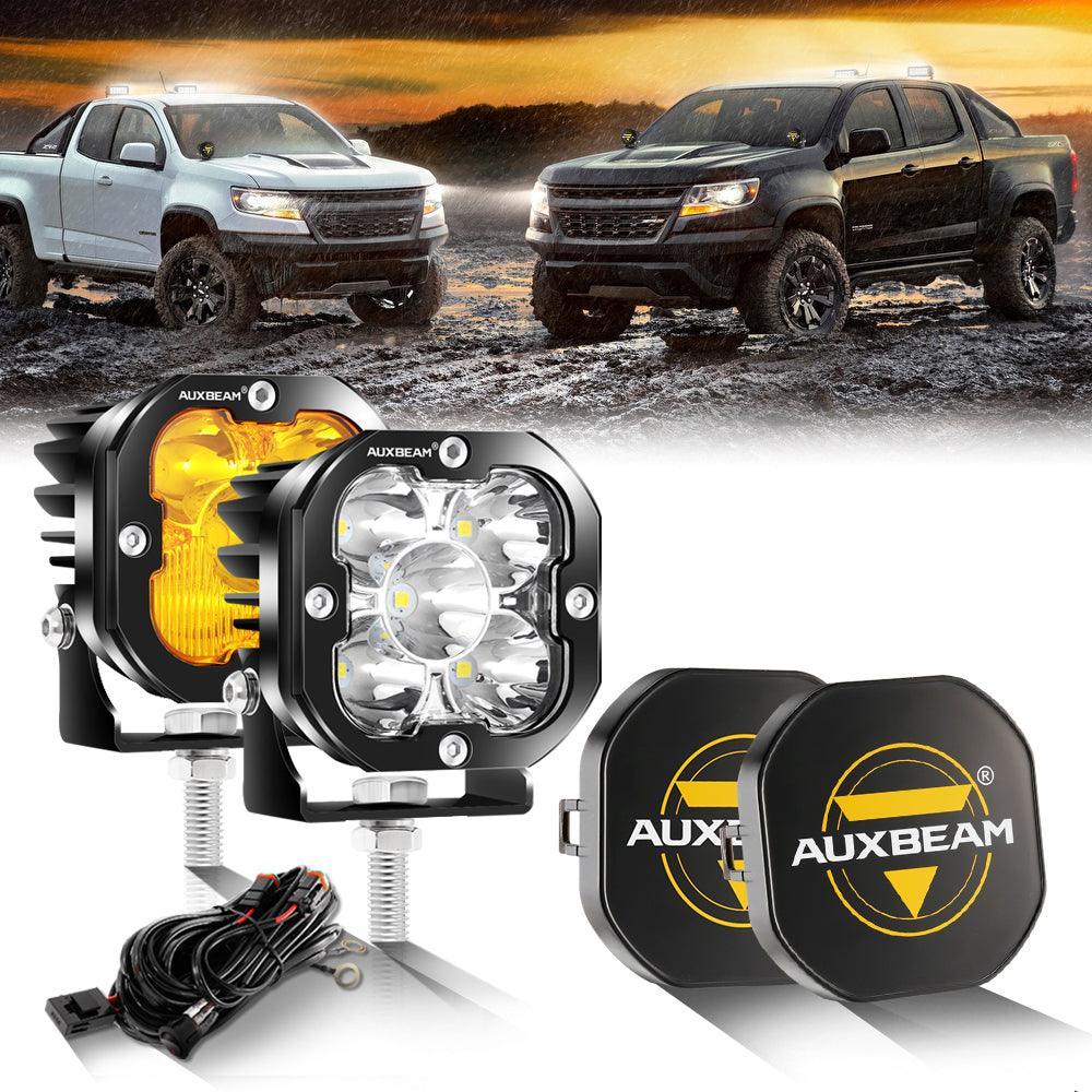XP-ULTRA Series 3 Inch 80W 9600LM LED Pods Lights White&Amber - Image 17