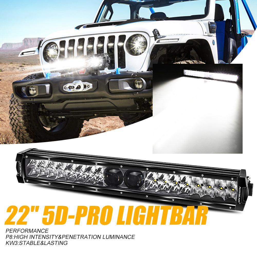 NEW 22 Inch 5D-PRO Series 22000LM Spot Beam Off Road Led Light Bar - Image 15